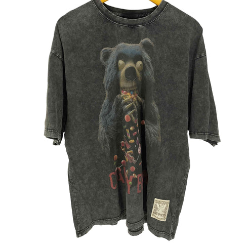 イグザンプル EXAMPLE DEATH BY DESSERT CANDY BEAR S/S TEE デスバイデザート キャンディベア ショートスリーブTシャツ メンズ import:XL