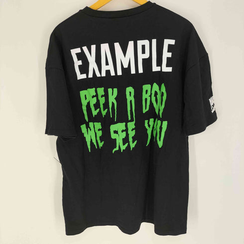 イグザンプル EXAMPLE ムービーキャラクター フェイスプリント クルーネック ショートスリーブTシャツ メンズ import:XL