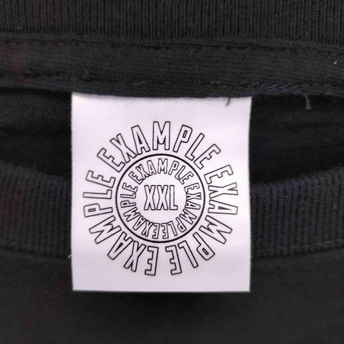 イグザンプル EXAMPLE XMAS ROUND LOGO S/S TEE クリスマスラウンドロゴ ショートスリーブTシャツ メンズ import:XXL