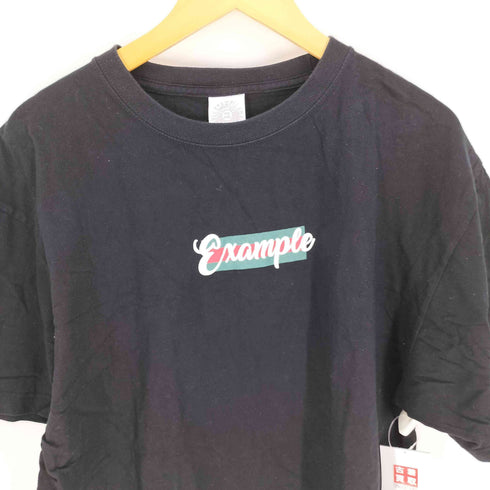 イグザンプル EXAMPLE ボックスロゴプリント ショートスリーブTシャツ メンズ import:XXL