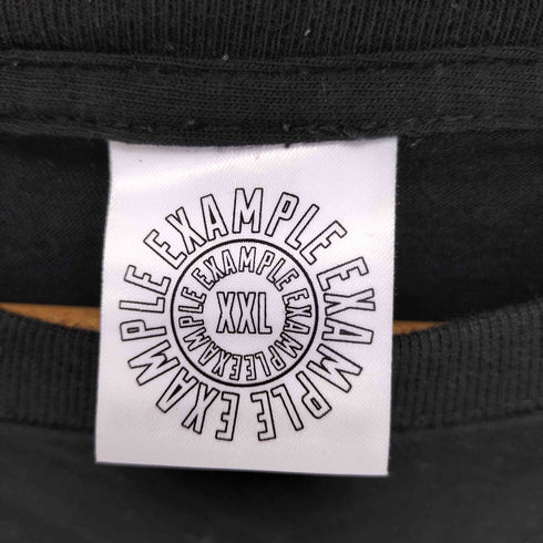 イグザンプル EXAMPLE ボックスロゴプリント ショートスリーブTシャツ メンズ import:XXL