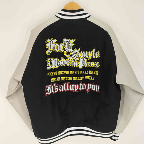 イグザンプル EXAMPLE VARSITY JACKET バーシティジャケット メンズ import:L