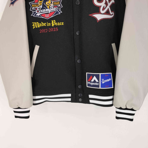 イグザンプル EXAMPLE VARSITY JACKET バーシティジャケット メンズ import:L