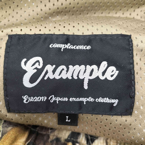 イグザンプル EXAMPLE OE LOGO PANTS OE ロゴパンツ メンズ L