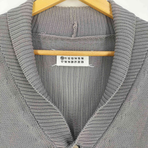 メゾンマルジェラ Maison Margiela 11SS 10 イタリア製 ここのえ コットン ショールカラー カーディガン メンズ import:S