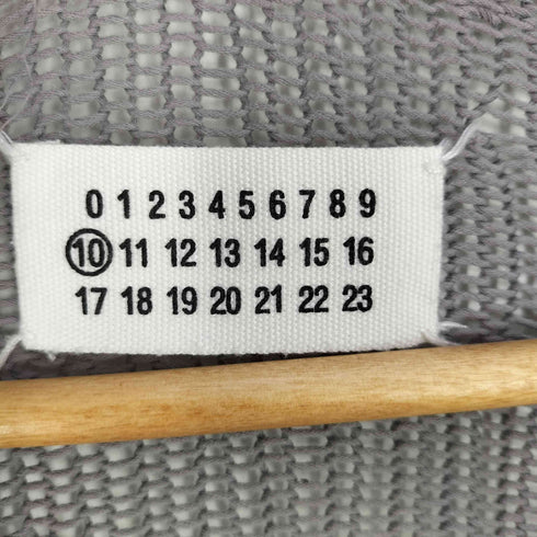 メゾンマルジェラ Maison Margiela 11SS 10 イタリア製 ここのえ コットン ショールカラー カーディガン メンズ import:S