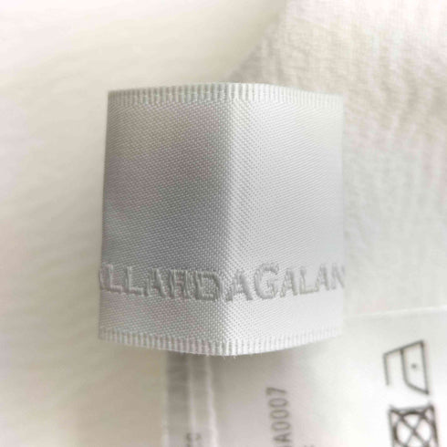 ガリャルダガランテ GALLARDAGALANTE ノーカラー 七分丈 ロングブラウス レディース FREE