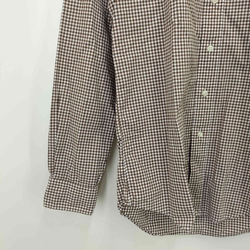 ポロラルフローレン POLO RALPH LAUREN ポニー刺しゅう ギンガムチェック ボタンダウンシャツ メンズ JPN:XS