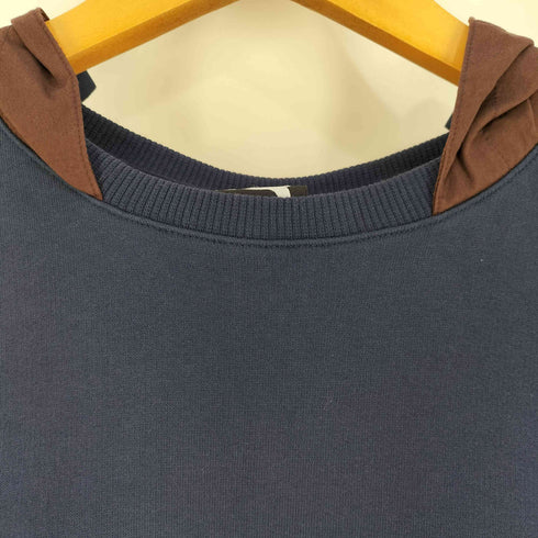 プーマ PUMA BY HUSSEIN CHALAYAN 裏起毛 2WAY プルオーバー パーカー メンズ import:XS