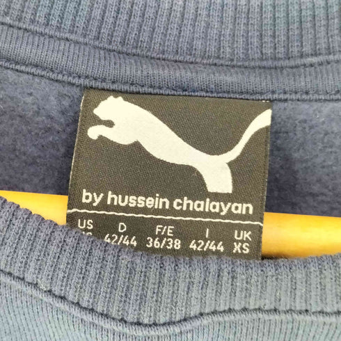 プーマ PUMA BY HUSSEIN CHALAYAN 裏起毛 2WAY プルオーバー パーカー メンズ import:XS