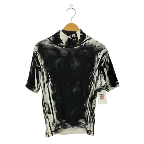 ワイズ Ys CIRCULAR RIB GARMENT CRUSH PRINT HIGH NECK HALF SLEEVE T 23SS レディース 2