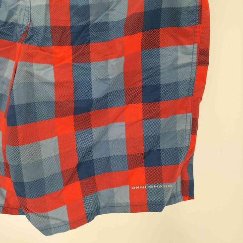 コロンビア Columbia 裏地メッシュ チェックショーツ レディース JPN:XL