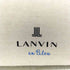 ランバンオンブルー LANVIN en Bleu ロゴプリント 舟形 キャンバストートバッグ レディース