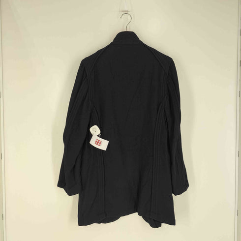 コムデギャルソンオムプラスエバーグリーン COMME des GARCONS HOMME PLUS EVER GREEN AD2005 05AW シーム期復刻 インサイドアウト ウール ロングジャケット メンズ JPN:M