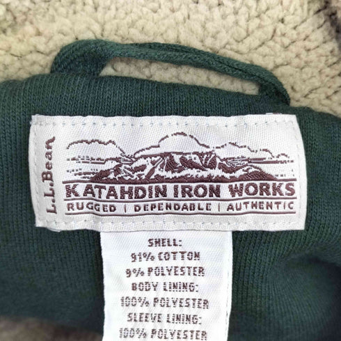 エルエルビーン L.L.Bean Katahdin Iron Works 裏ボアジップアップパーカー メンズ JPN:XXL