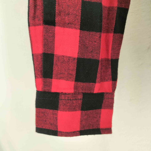 フェイデッドグローリー FADED GLORY バッファローチェックネル ボタンダウン L/S シャツ メンズ import:M