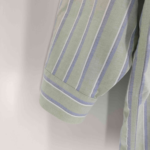 エルエルビーン L.L.Bean WRINKLE RESISTANT ストライプ L/S B.D シャツ メンズ 18-33