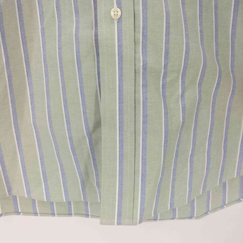 エルエルビーン L.L.Bean WRINKLE RESISTANT ストライプ L/S B.D シャツ メンズ 18-33