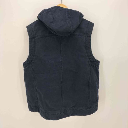 DULUTH TRADING 裏地 ネル ダック フーデッド ベスト メンズ import:L