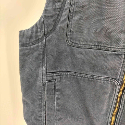 DULUTH TRADING 裏地 ネル ダック フーデッド ベスト メンズ import:L