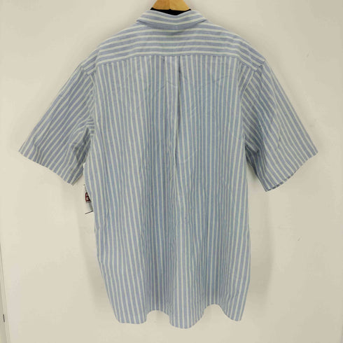 エルエルビーン L.L.Bean WRINKLE RESISTANT ストライプ S/S B.D シャツ メンズ 18-TALL