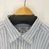 エルエルビーン L.L.Bean WRINKLE RESISTANT ストライプ S/S B.D シャツ メンズ 18-TALL