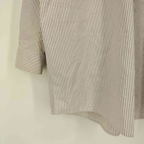 エルエルビーン L.L.Bean WRINKLE RESISTANT ストライプ L/S B.D シャツ メンズ 18-33