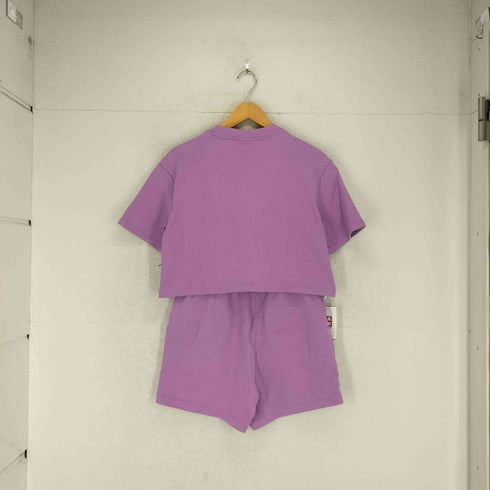 ナイキ NIKE クロップドTシャツ ハーフパンツセットアップ レディース M/M