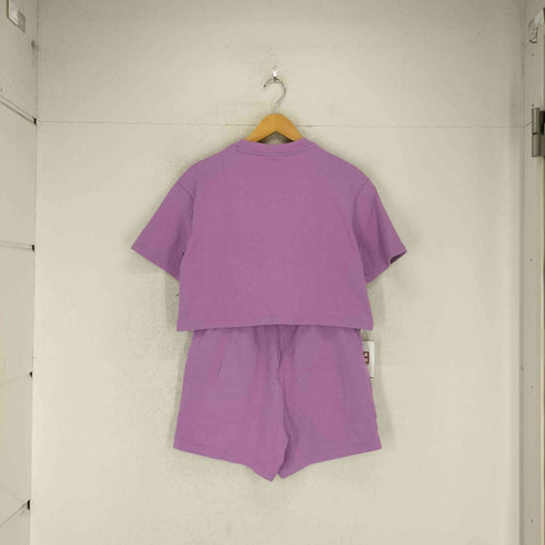 ナイキ NIKE クロップドTシャツ ハーフパンツセットアップ レディース M/M