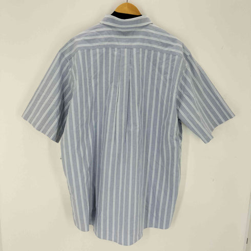 エルエルビーン L.L.Bean WRINKLE RESISTANT ストライプ S/S B.D シャツ メンズ 18-TALL