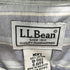 エルエルビーン L.L.Bean WRINKLE RESISTANT ストライプ S/S B.D シャツ メンズ 18-TALL