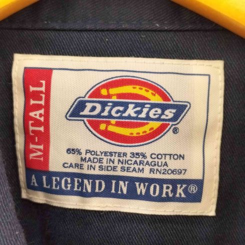 ディッキーズ Dickies 00S ダブル ポケット S/S ワーク シャツ メンズ M-TALL