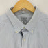 エルエルビーン L.L.Bean WRINKLE RESISTANT ストライプ S/S B.D シャツ メンズ 18-TALL