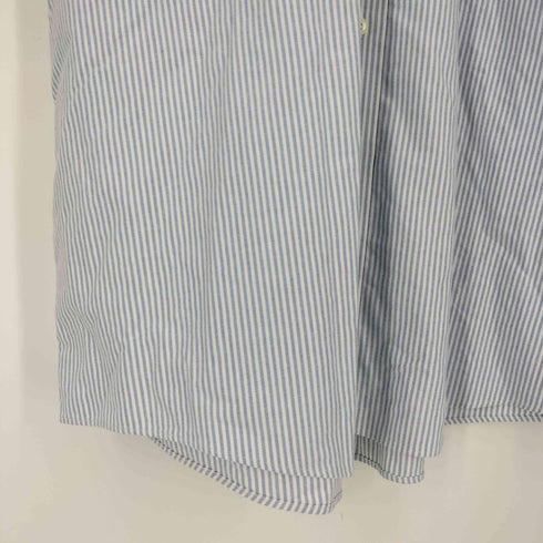 エルエルビーン L.L.Bean WRINKLE RESISTANT ストライプ S/S B.D シャツ メンズ 18-TALL
