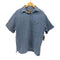 ザテリトリーアヘッド THE TERRITORY AHEAD 90S ヘビーオンス コットン 凹凸 S/S シャツ メンズ import:M