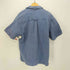 ザテリトリーアヘッド THE TERRITORY AHEAD 90S ヘビーオンス コットン 凹凸 S/S シャツ メンズ import:M