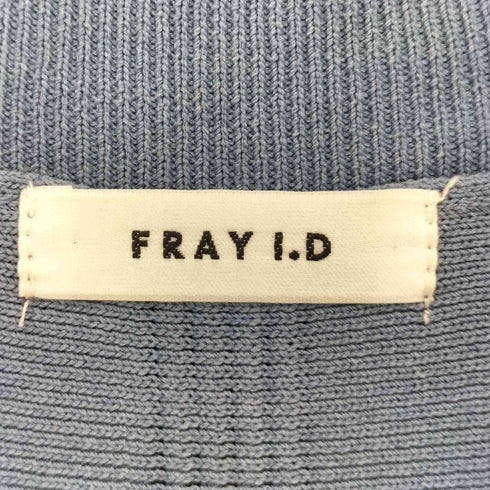フレイアイディー FRAY I.D ストライプペプラムニットワンピース レディース ONE SIZE