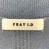 フレイアイディー FRAY I.D ストライプペプラムニットワンピース レディース ONE SIZE