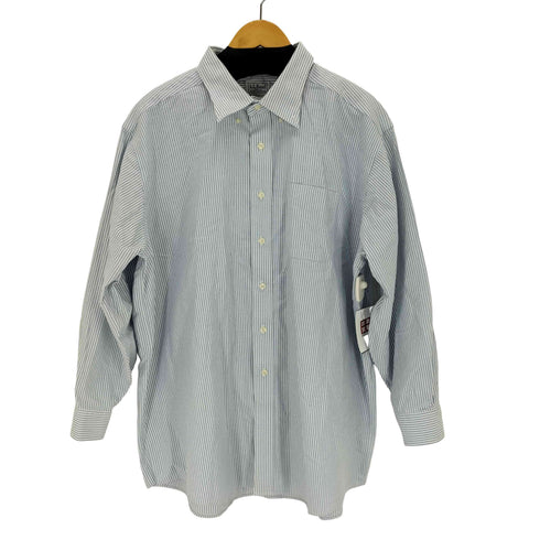 エルエルビーン L.L.Bean WRINKLE RESISTANT ストライプ L/S B.D シャツ メンズ 18-33