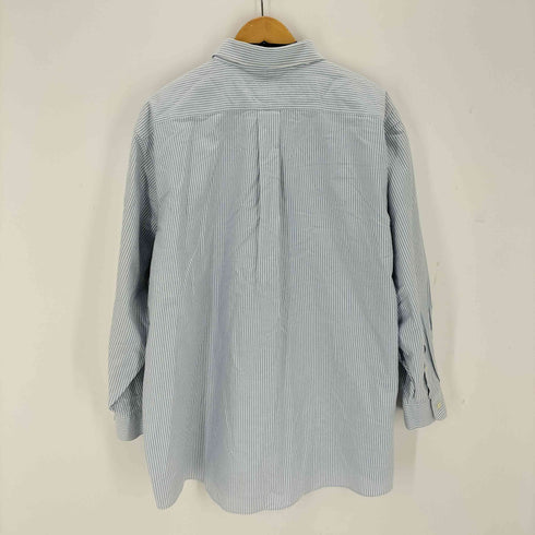 エルエルビーン L.L.Bean WRINKLE RESISTANT ストライプ L/S B.D シャツ メンズ 18-33