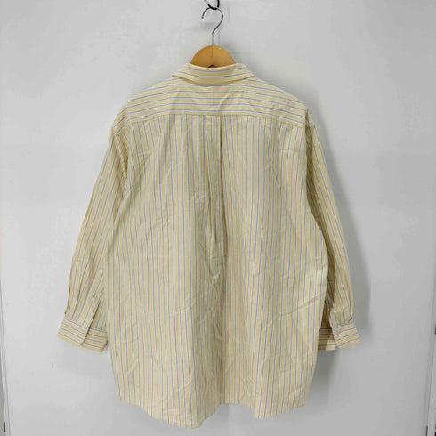 エルエルビーン L.L.Bean WRINKLE RESISTANT ストライプ L/S B.D シャツ メンズ 18-33