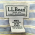 エルエルビーン L.L.Bean WRINKLE RESISTANT ストライプ L/S B.D シャツ メンズ 18-33