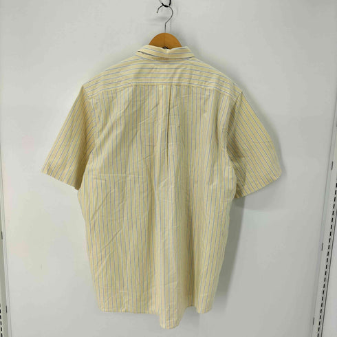エルエルビーン L.L.Bean WRINKLE RESISTANT ストライプ S/S B.D シャツ メンズ 18-TALL