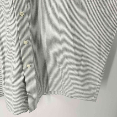 エルエルビーン L.L.Bean WRINKLE RESISTANT ストライプ S/S B.D シャツ メンズ 18-TALL