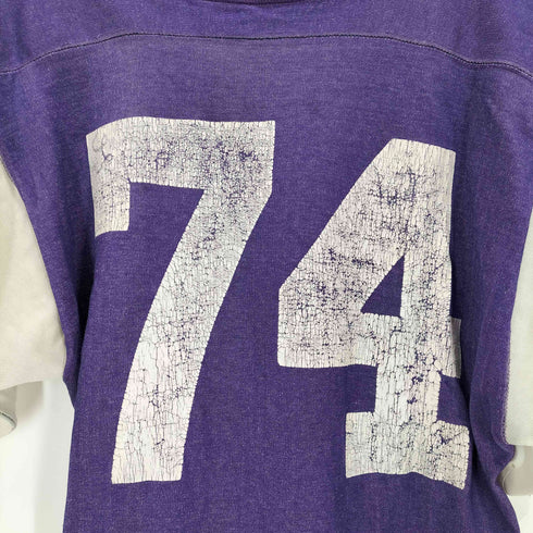 チャンピオン Champion 60-70s プロダクツタグ ナンバリングフットボールTシャツ レディース 42