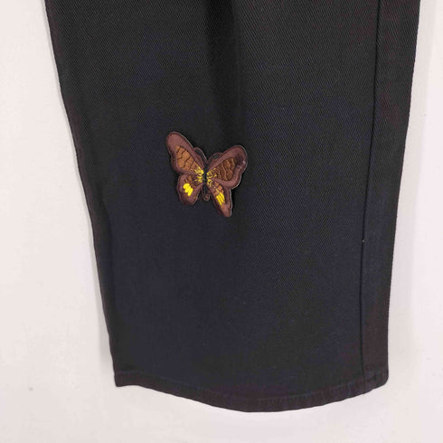 TZKILLER バタフライ刺繍 ワイドパンツ メンズ XXXL