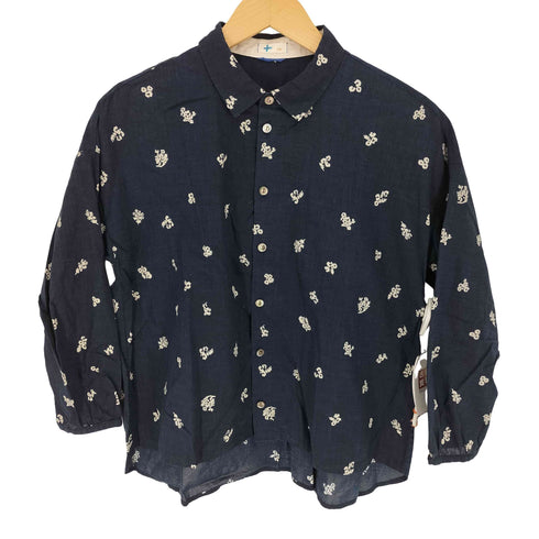 パラスパレス PALLAS PALACE vm 日本製 総柄 L/S シャツ レディース JPN:0
