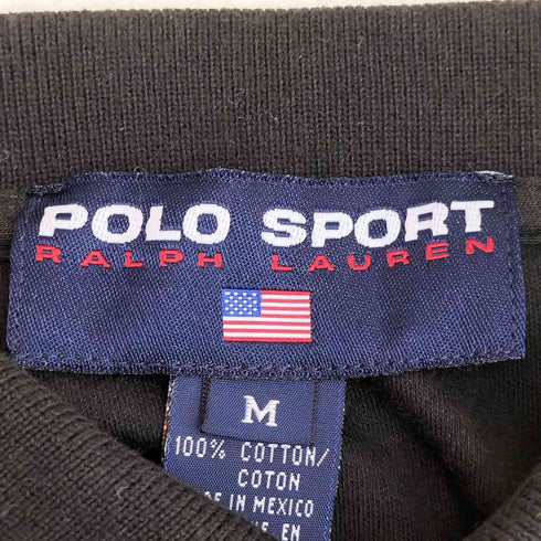 ポロスポーツラルフローレン POLO SPORT RALPH LAUREN 90s ポニー刺繍 半袖ポロシャツ メンズ import:M