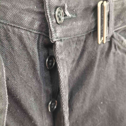 コモリ COMOLI 24AW デニム ベルテッドパンツ メンズ 1