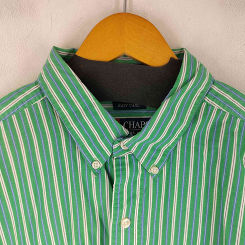 チャップス CHAPS ロゴ刺繍 L/S BDシャツ メンズ import:XL